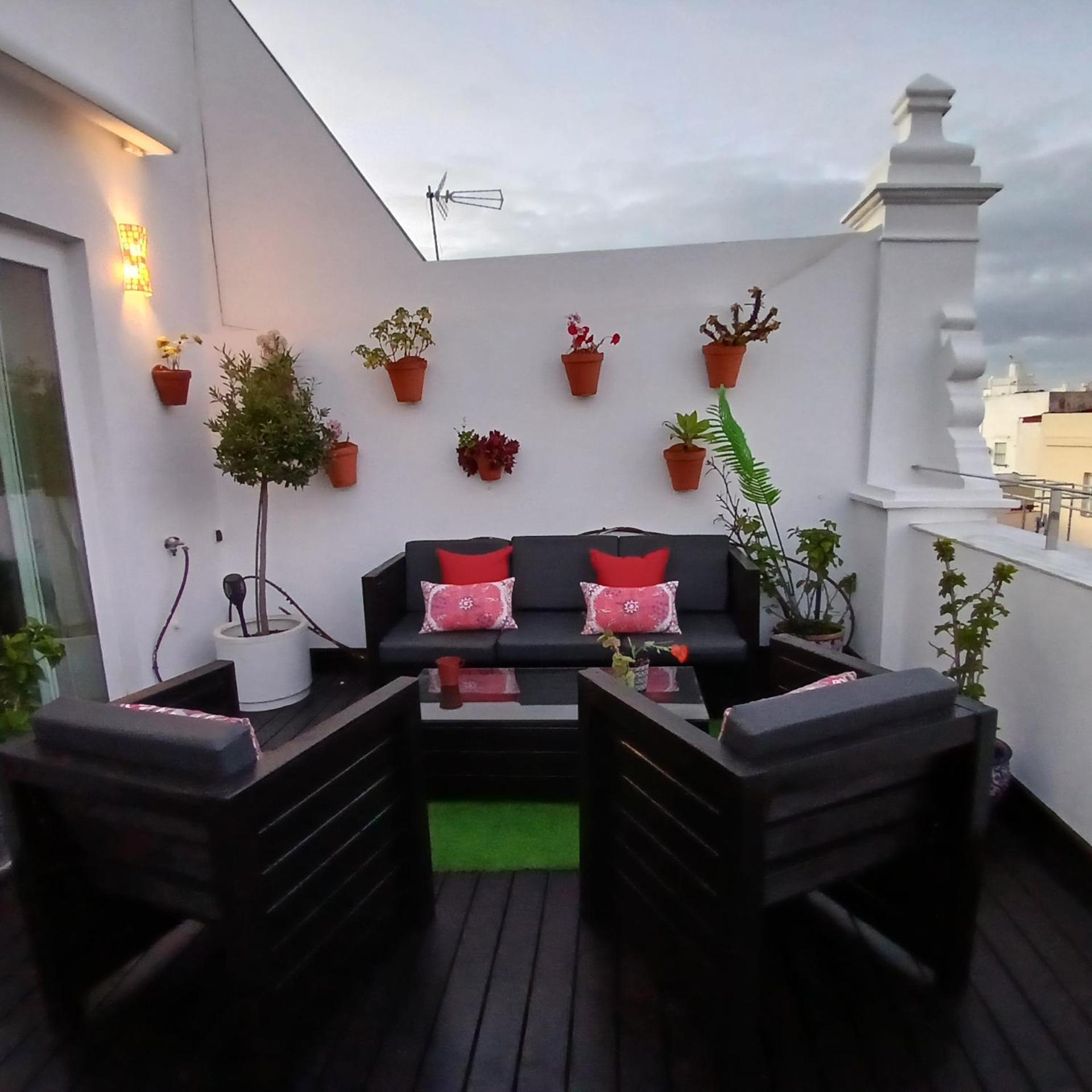 Ferienwohnung ***** Attic With Impressive Views And Jacuzzi Cádiz Exterior foto