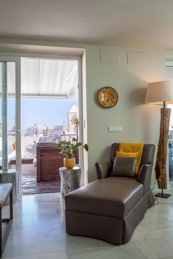 Ferienwohnung ***** Attic With Impressive Views And Jacuzzi Cádiz Exterior foto